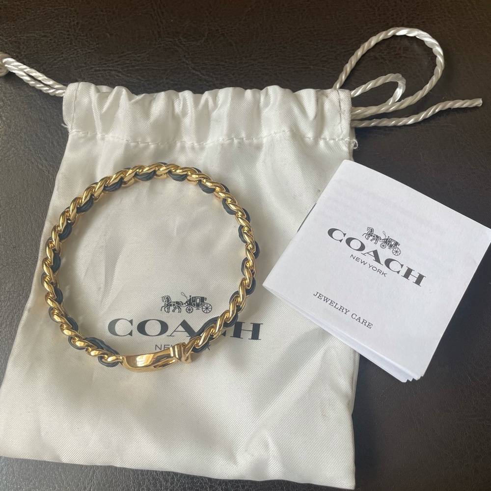 Coach bangle bracelet